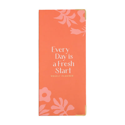 7mm Undated Weekly Planner - Coral Rush 1