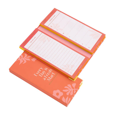 7mm Undated Weekly Planner - Coral Rush 5