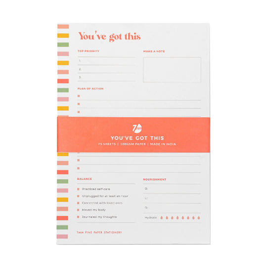 7mm You've Got This Notepad - A5