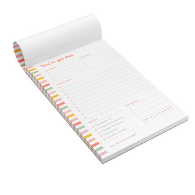 7mm You've Got This Notepad - A5 3