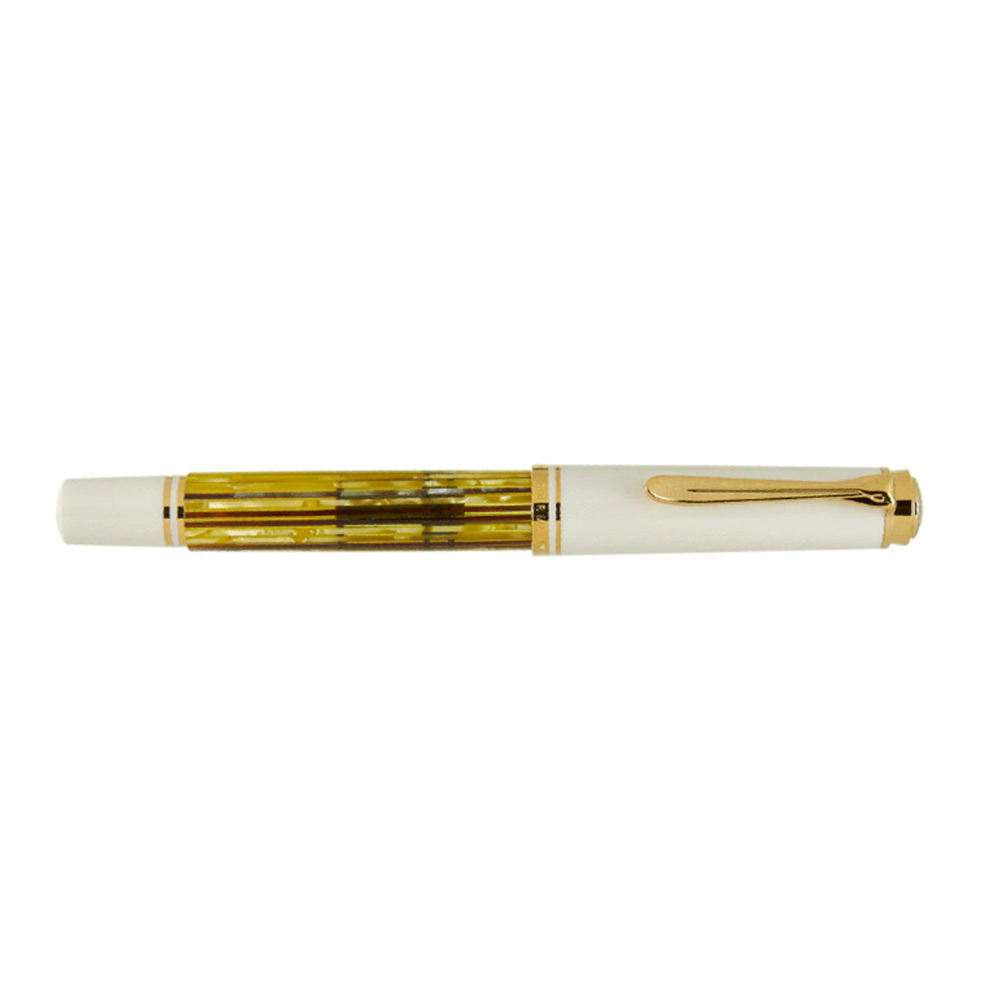 Pelikan M400 Fountain Pen - Tortoiseshell White GT (Special Edition)