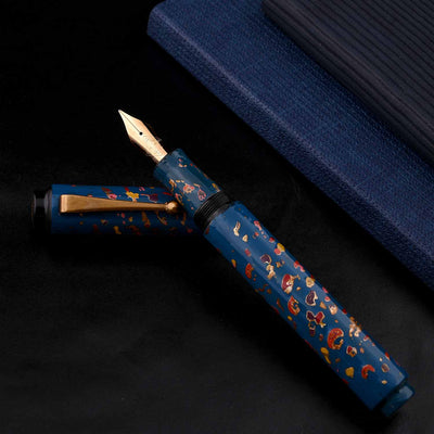 AP Magical Nuri Limited Edition Fountain Pen Blue 18K Gold Nib 1