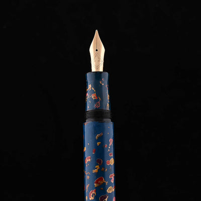 AP Magical Nuri Limited Edition Fountain Pen Blue 18K Gold Nib 4