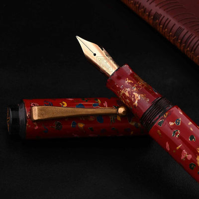 AP Magical Nuri Limited Edition Fountain Pen Red 18K Gold Nib 2