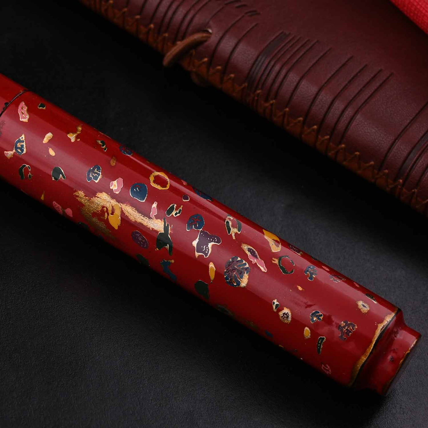 AP Magical Nuri Limited Edition Fountain Pen Red 18K Gold Nib 7