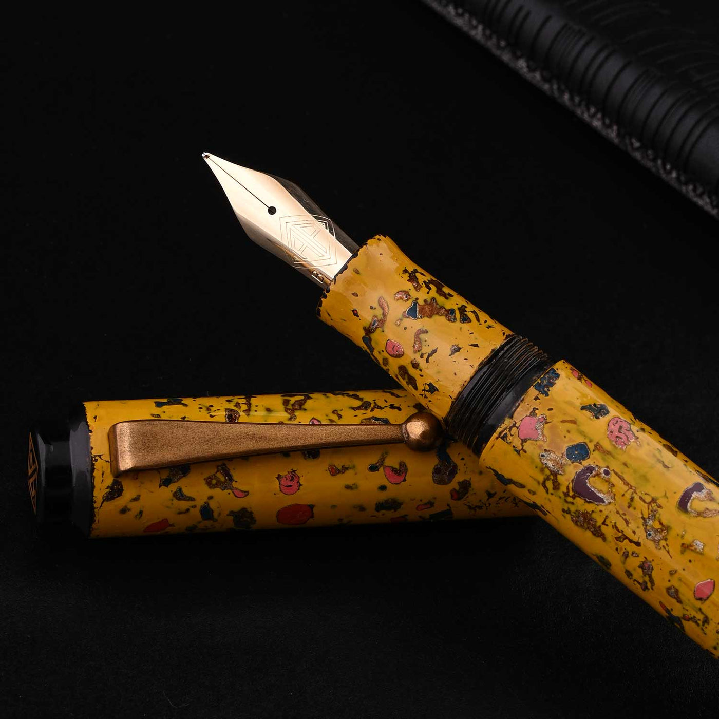 AP Magical Nuri Limited Edition Fountain Pen Yellow 18K Gold Nib 2