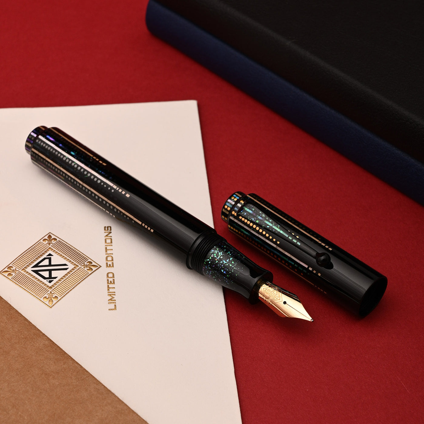 AP Limited Editions - The Writer Maki-e Art Fountain Pen - Radiance 5