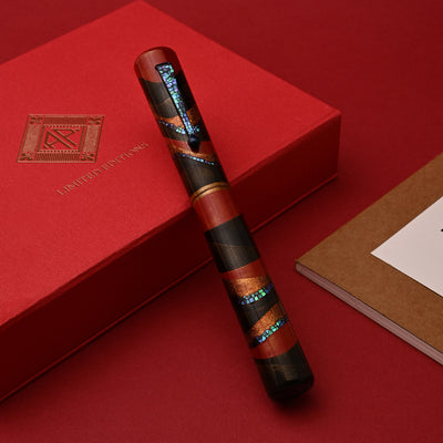 AP Limited Editions - The Writer Maki-e Art Fountain Pen - The Dunes 11