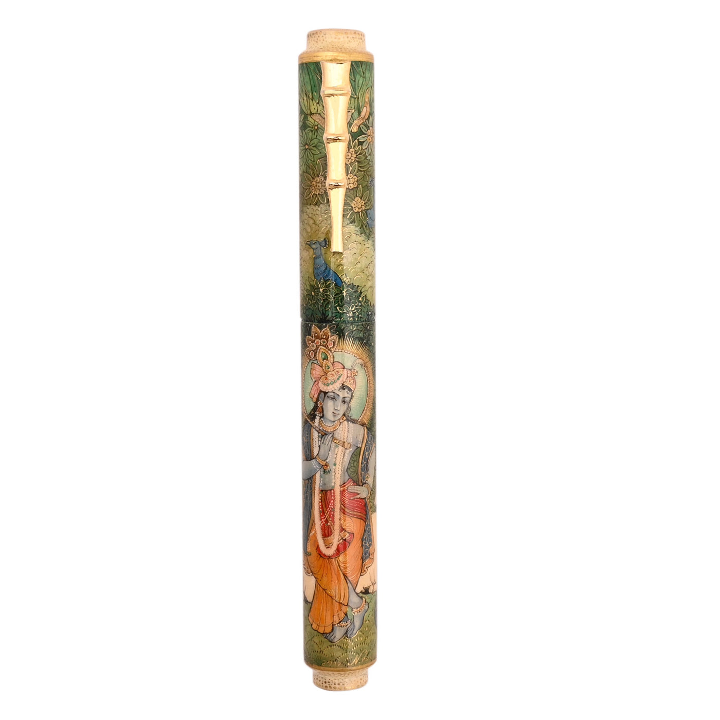 AP Limited Editions - The Writer Russian Lacquer Art Fountain Pen - The Young Krishna 4