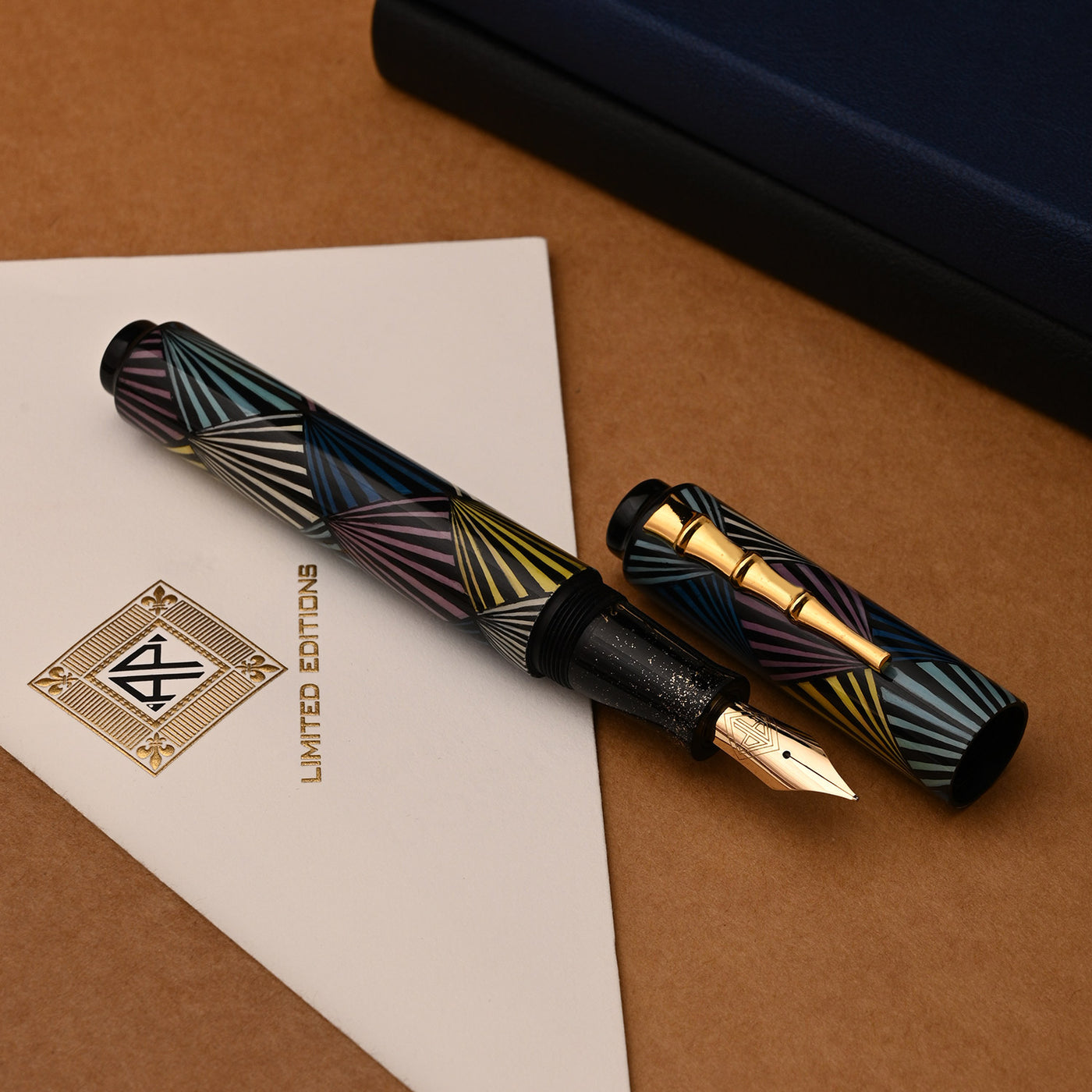 AP Limited Editions Russian Lacquer Art Fountain Pen - An Ode to Art Deco 6