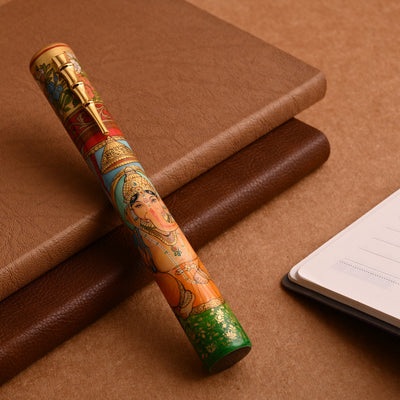 AP Limited Editions Russian Lacquer Art Fountain Pen - Ganesha (Limited Edition) 8