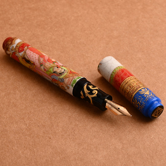 AP Limited Editions Russian Lacquer Art Fountain Pen - Ram Darbar (Limited Edition)