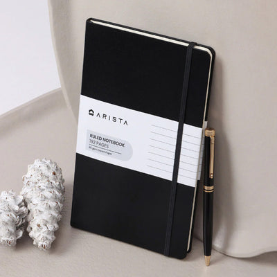 Arista Gift Set - Switch Black GT Ball Pen with A5 Notebook 2