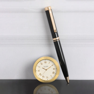 Arista Gift Set - Switch Black GT Ball Pen with Table Clock 2