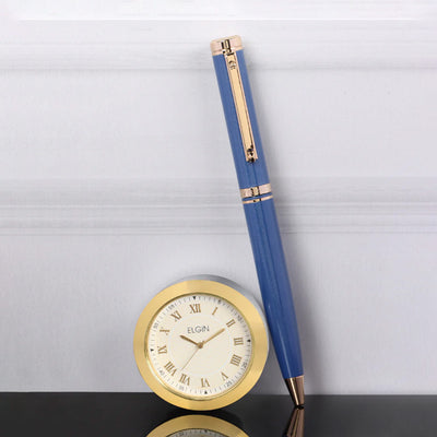 Arista Gift Set - Switch Blue GT Ball Pen with Table Clock 2