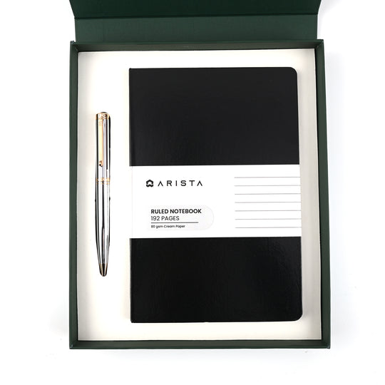 Arista Gift Set - Switch Chrome GT Ball Pen with A5 Notebook