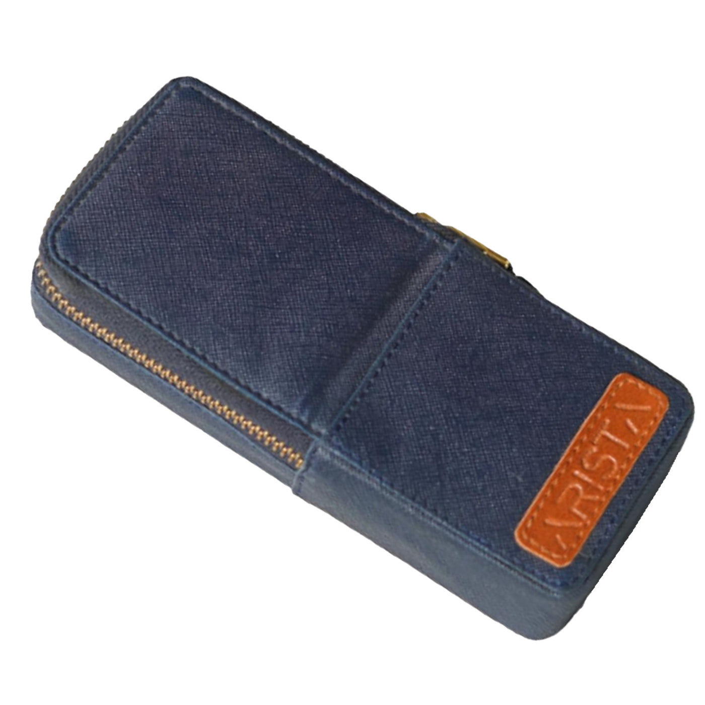 Arista Leatherite 3 Pen Holder - Blue
