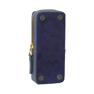 Arista Leatherite 3 Pen Holder - Blue