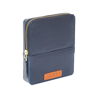 Arista Leatherite 6 Pen Holder - Blue 4