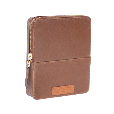 Arista Leatherite 6 Pen Holder - Brown 4