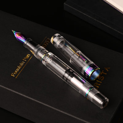 Arista One Fountain Pen - Clear Rainbow 10