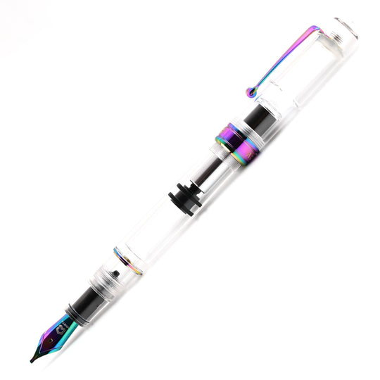 Arista One Fountain Pen - Clear Rainbow