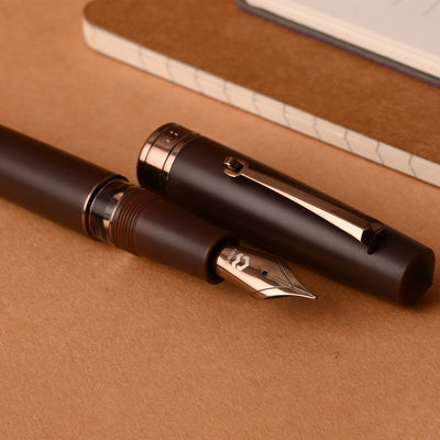 Arista One Fountain Pen - Matte Chocolate