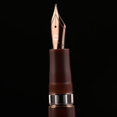 Arista One Fountain Pen - Matte Chocolate 14