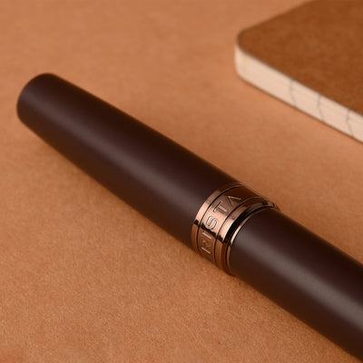 Arista One Fountain Pen - Matte Chocolate 15