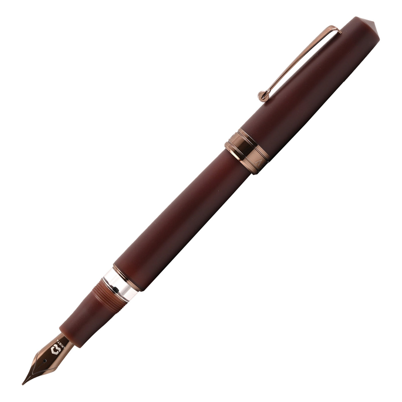 Arista One Fountain Pen - Matte Chocolate 1