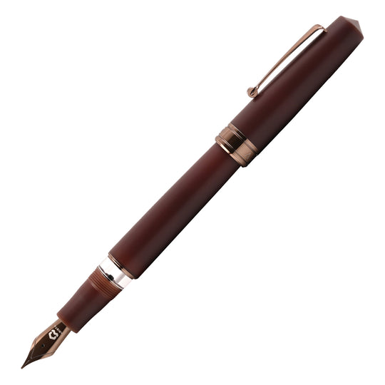 Arista One Fountain Pen - Matte Chocolate