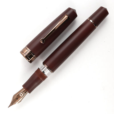 Arista One Fountain Pen - Matte Chocolate 2