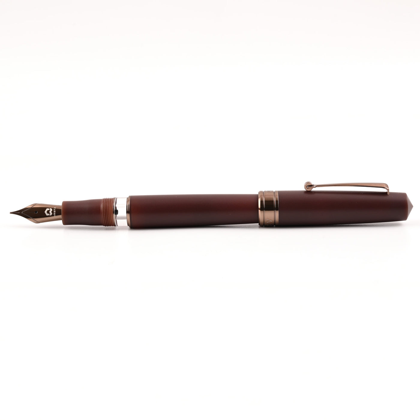 Arista One Fountain Pen - Matte Chocolate 9