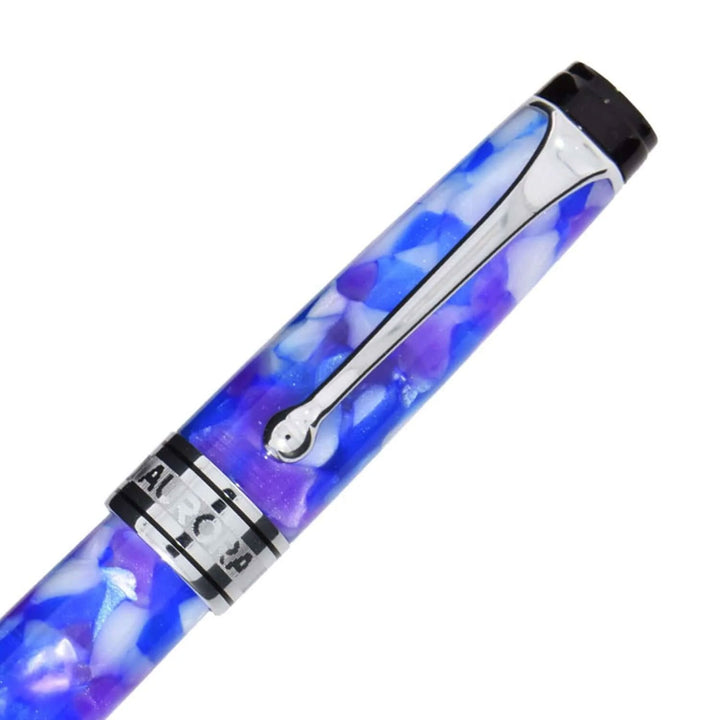 aurora 万年筆 CALEIDOSCOPIO Aurora Optima Caleidoscopio Luce Blu Fountain Pen | Makoba