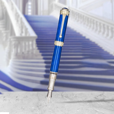 Aurora 100th Anniversary Duca Limited Edition Fountain Pen - Blue 6