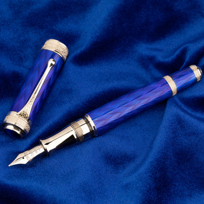 Aurora 100th Anniversary Duca Limited Edition Fountain Pen - Blue 8