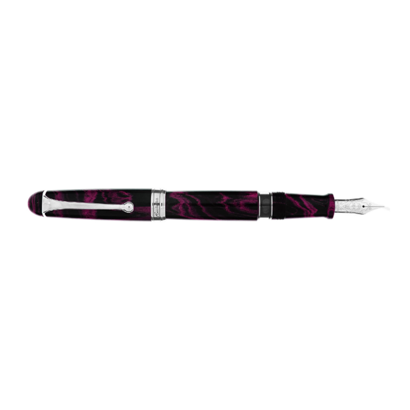 Aurora 88 Ebonite Fountain Pen - Magenta CT (Limited Edition)