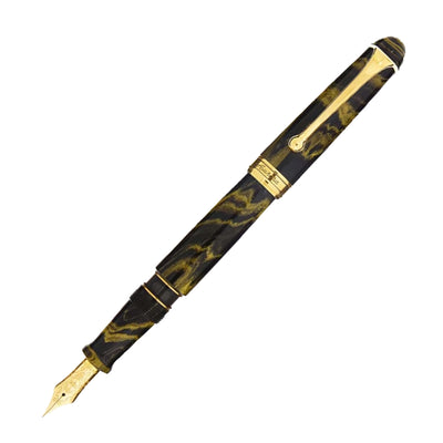 Aurora 88 Ebonite Fountain Pen - Marbled Yellow GT (Limited Edition) 1