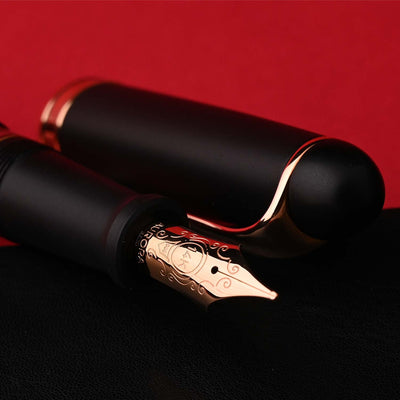 Aurora 88 Fountain Pen - Matte Black 10