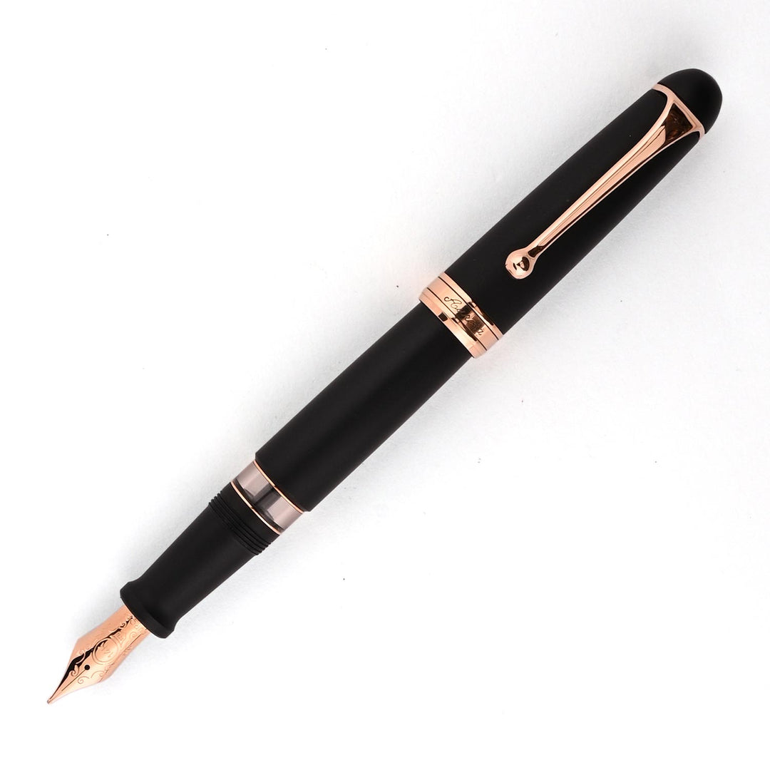 Aurora 88 Matte Black Fountain Pen | Luxury Pen | Aurora | Makoba