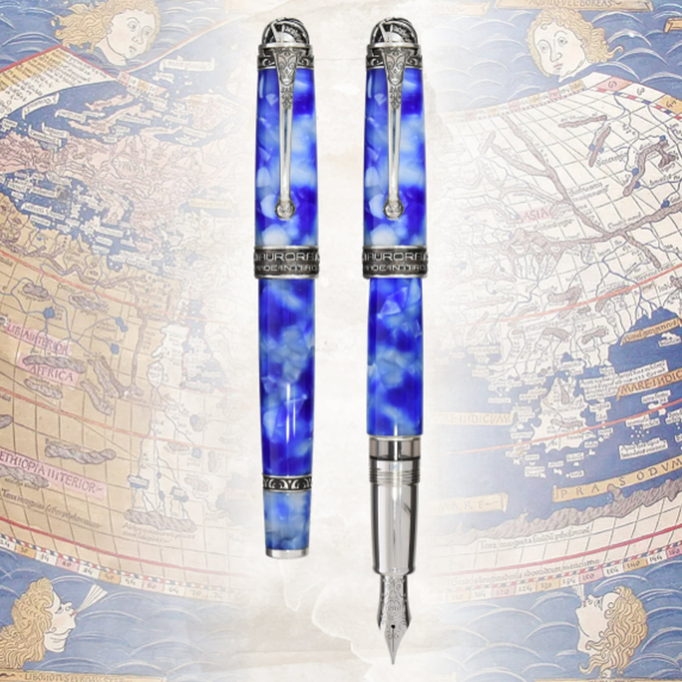 Aurora Ancient Maps Tolomeo Limited Edition Fountain Pen