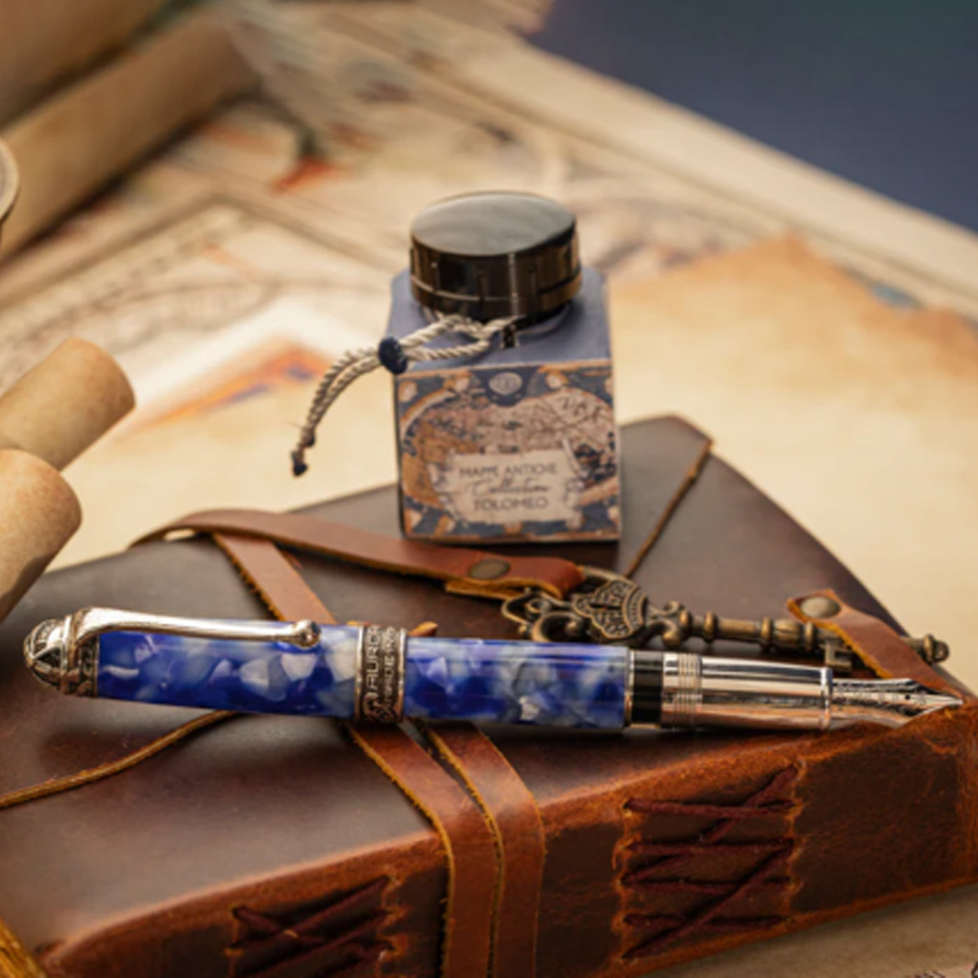 Aurora Ancient Maps Tolomeo Limited Edition Fountain Pen