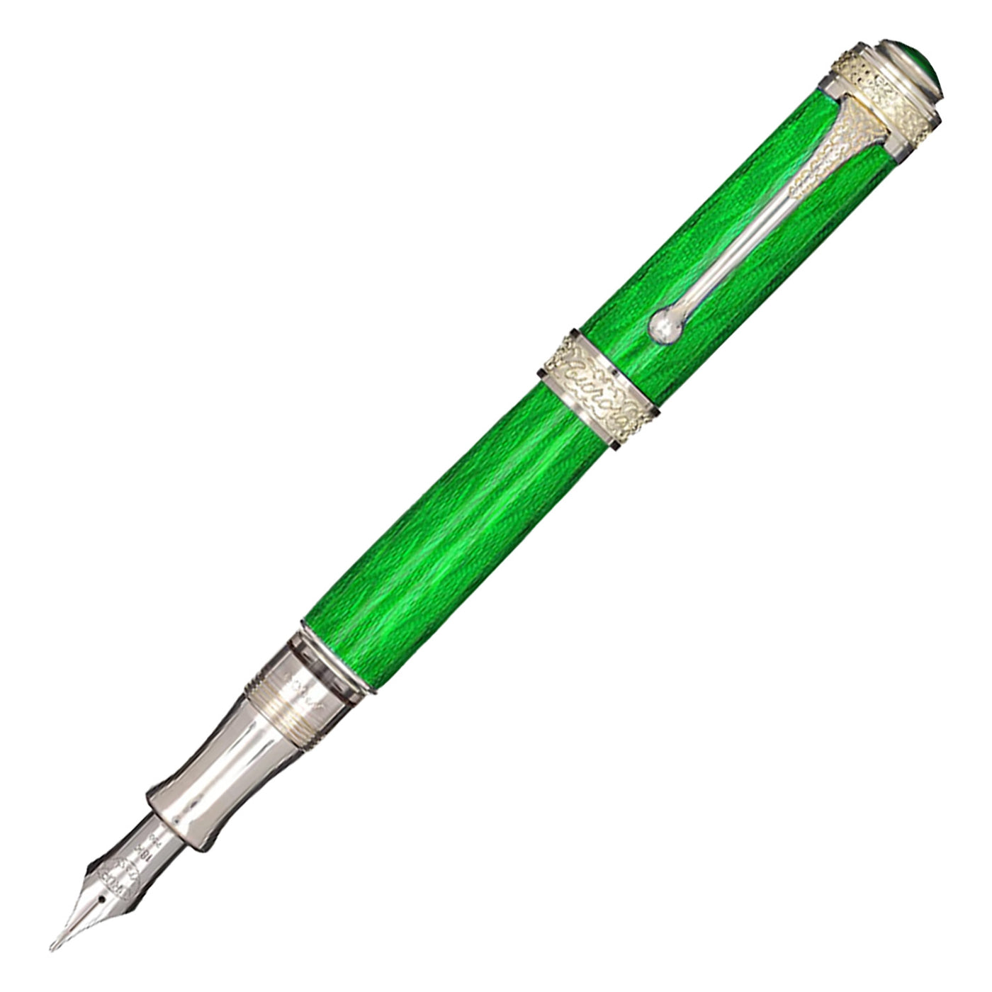 Aurora Conte Limited Edition Fountain Pen - Green 1