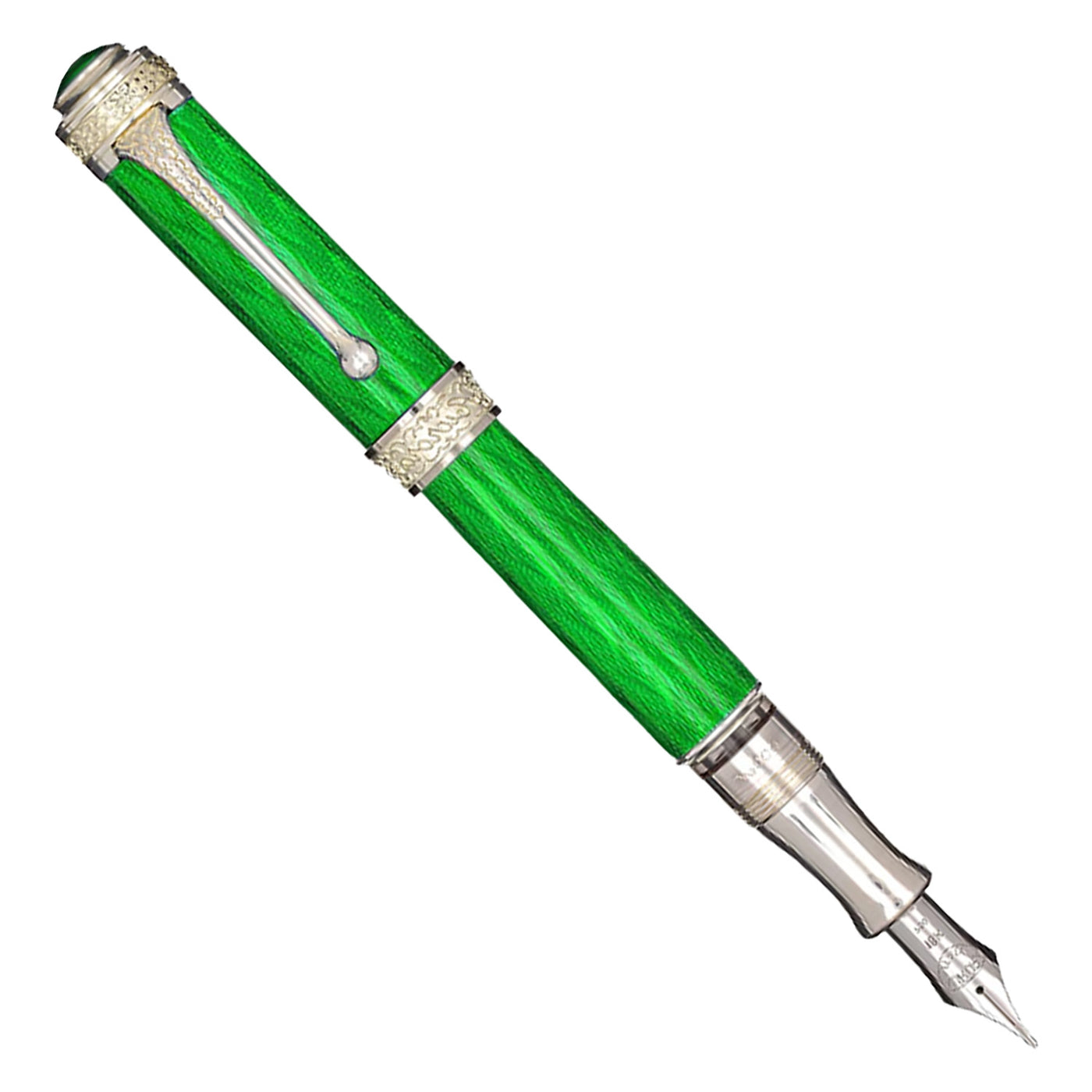 Aurora Conte Limited Edition Fountain Pen - Green 2