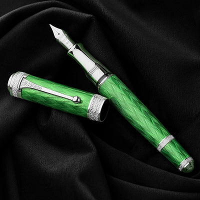 Aurora Conte Limited Edition Fountain Pen - Green 8