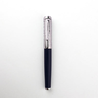 Aurora Talentum Dedalo Fountain Pen - Blue Chrome (Limited Edition) 5