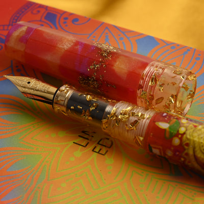 Benu Euphoria Hand Painted Ganesha Limited Edition Fountain Pen 12