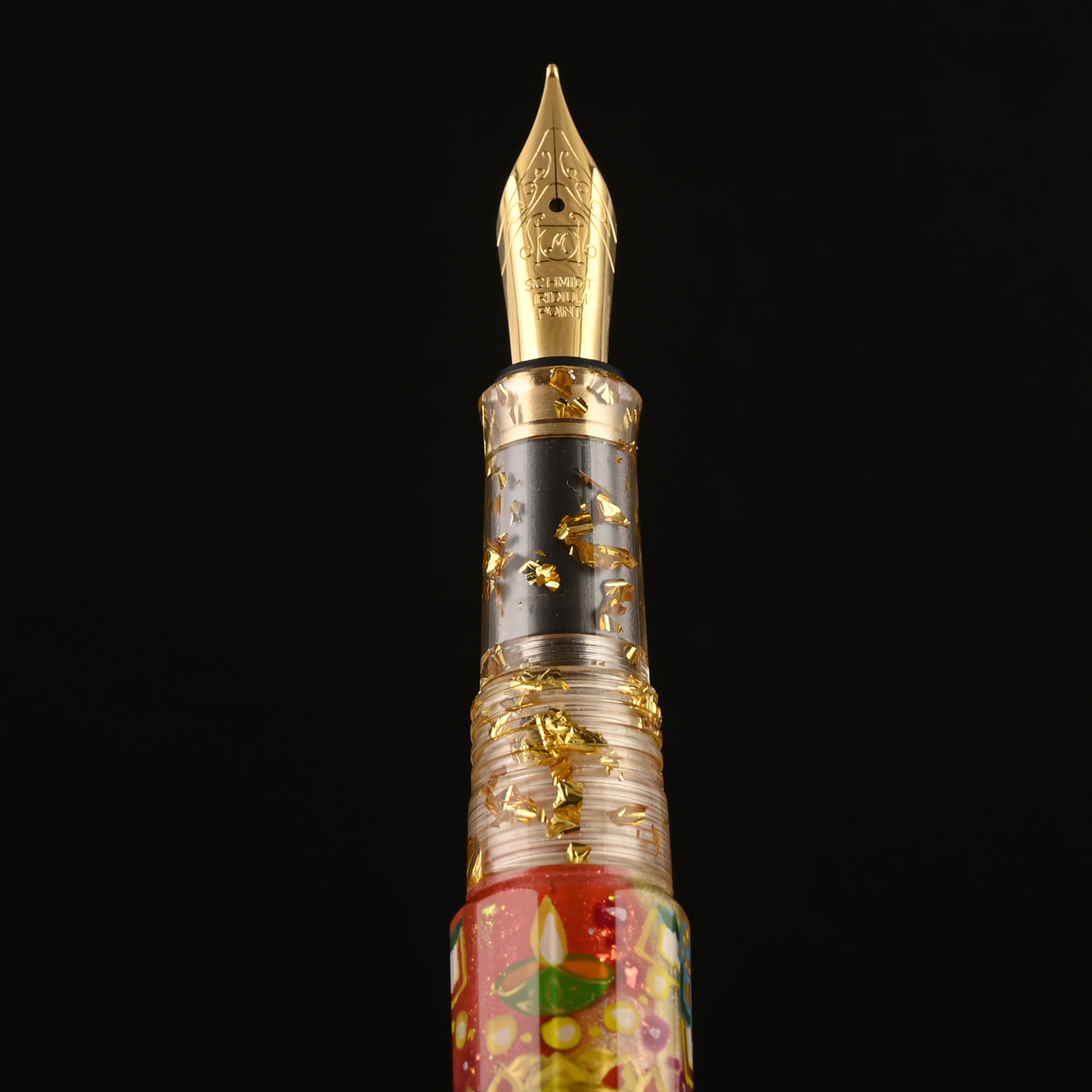 Benu Euphoria Hand Painted Ganesha Limited Edition Fountain Pen 13