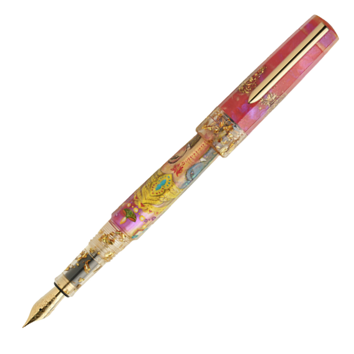 Benu Euphoria Hand Painted Ganesha Limited Edition Fountain Pen