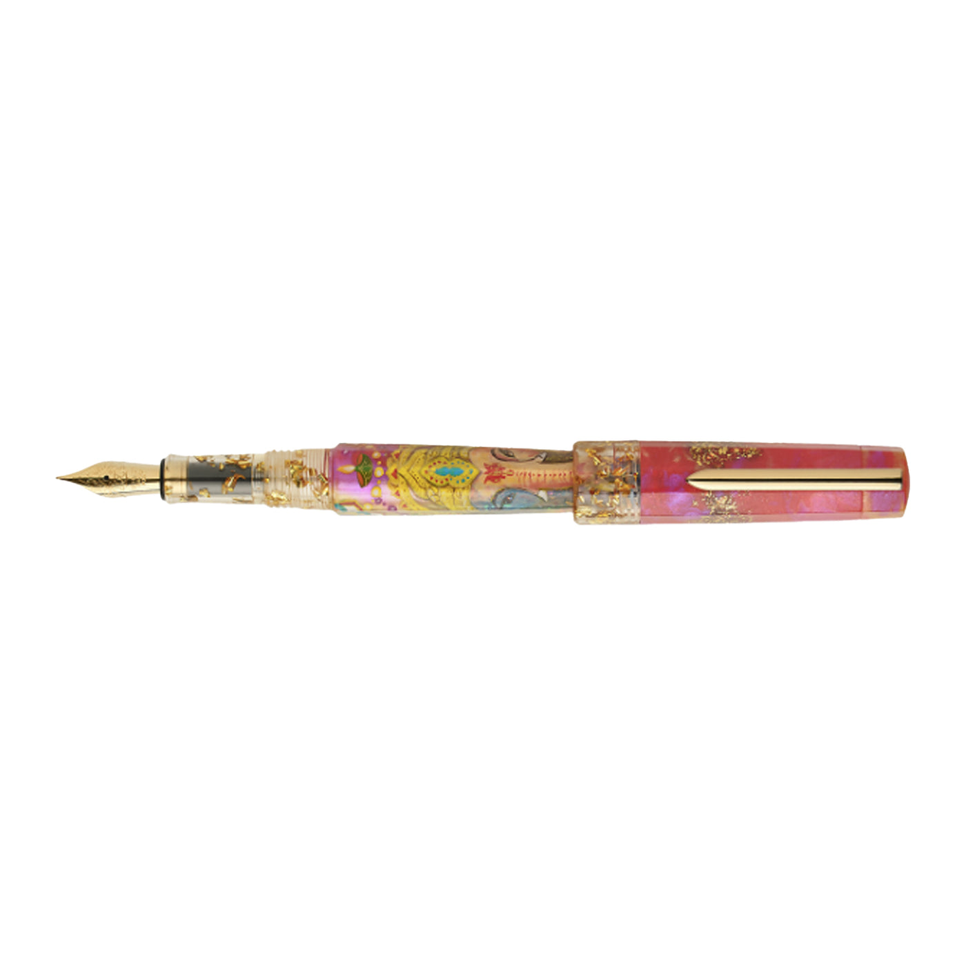 Benu Euphoria Hand Painted Ganesha Limited Edition Fountain Pen